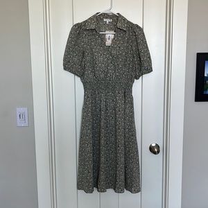 NWT collared mini dress